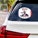 Michael Whatley for North Carolina Senate 2026 Vinyl Sticker, Vote Michael Whatley, North Carolina Senate Elections 2026 Bumper Sticker 6" x 4.5"