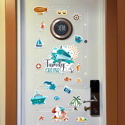 Imanes Decorativos para Puertas Tema Crucero Familia 28 Piezas miniatura 6