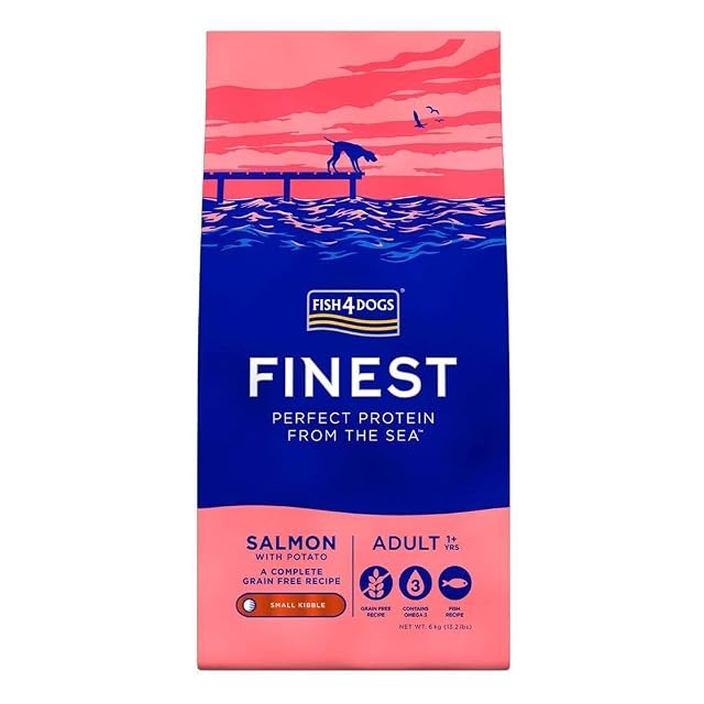 Fish4Dogs Fish4Dogs Canine Adult Small Salmon 6 Kg 6000 g