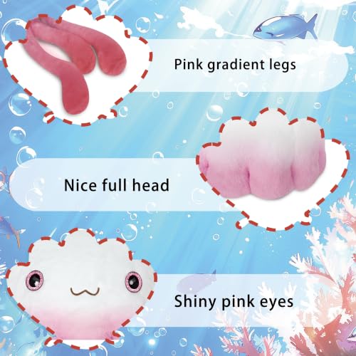 Image of Niuniu Daddy Weighted Stuffed Animal, 20 in 3.3 lbs Jellyfish Comfort Plush