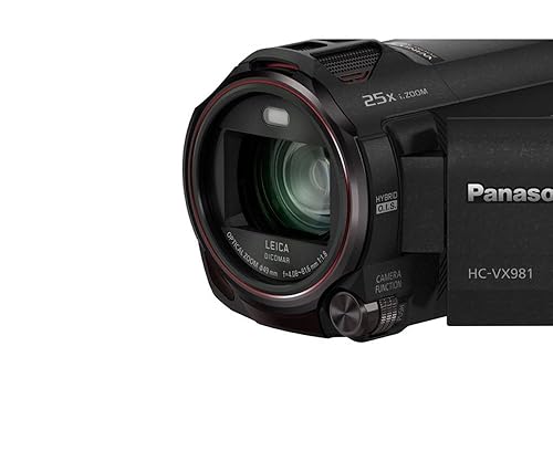 Amazon.com: Panasonic Videocámara de Video 4K Ultra HD HC-VX981K