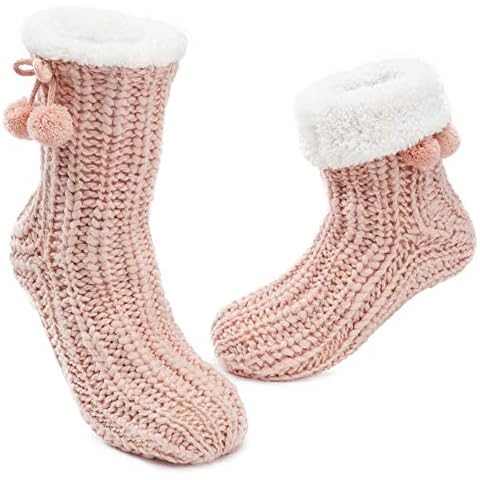 MaaMgic Calcetines Pantuflas Antideslizantes de Invierno Cover