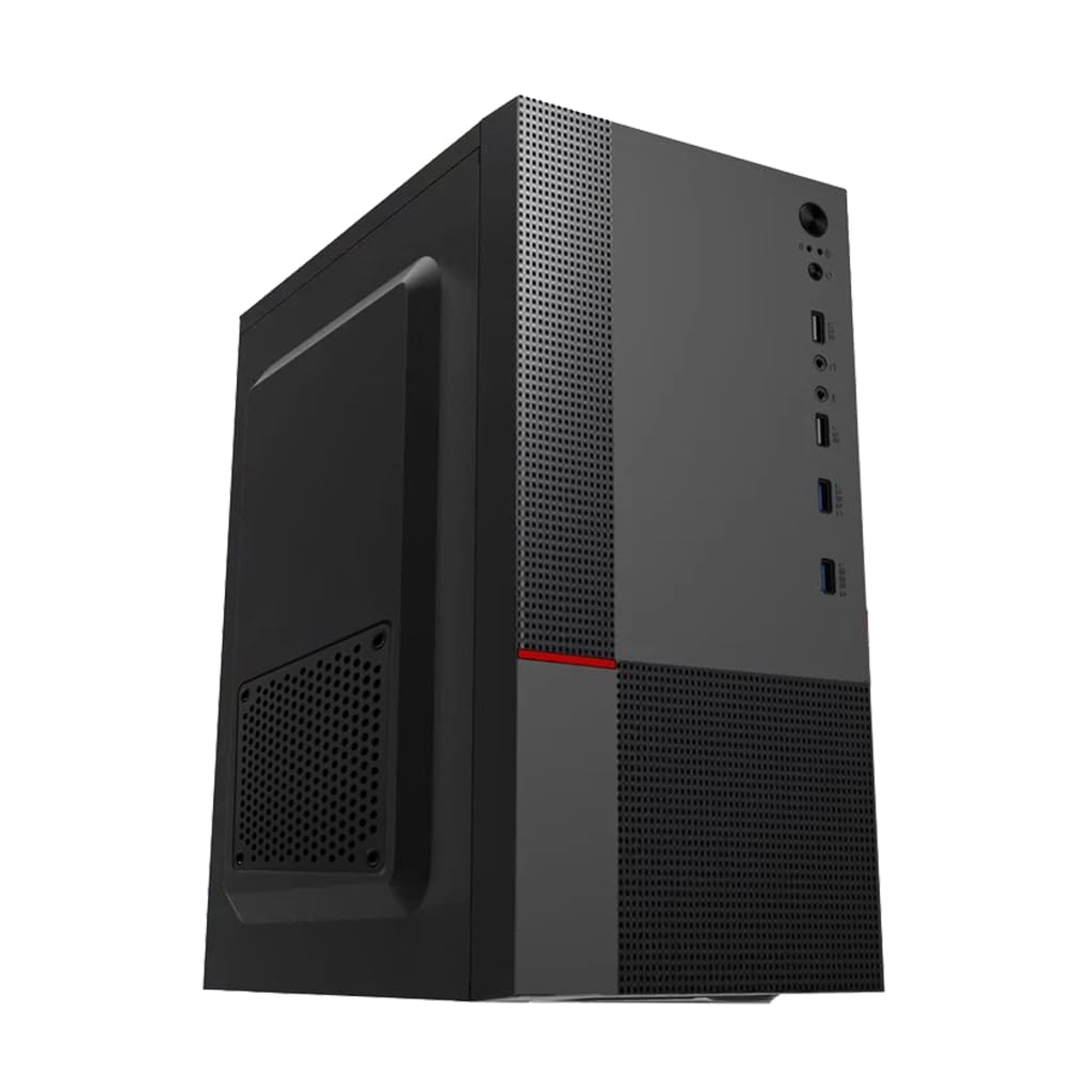 GOHUB Desktop CPU Computer Core i3 2nd Gen, 8GB DDR3 RAM, 128GB SSD,Ethernet/HD Graphics 2000 / USB 2.0 / Win 10 Basic Software Installed PC for Office & Student, Black New-image-46