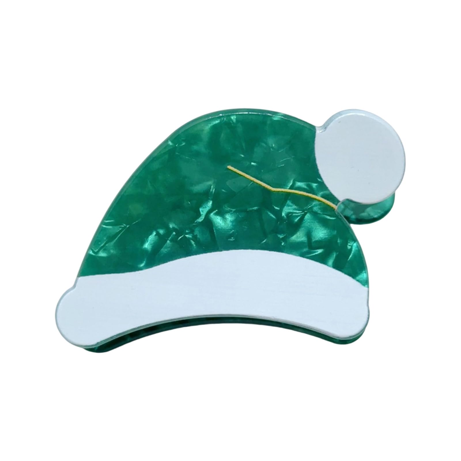 YUXITA Christmas Hair Accessories Sparkling Acrylic Designs For Holiday Parties And Family Gatherings Safe Hair Clips