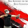 DeadEyeVR Bundle: Shadow Shot VR Bow Accessory for The Quest 2, 3, Pro + MasterBreaker Haptic VR Pool Cue for Miracle Pool and Other Billiards Games