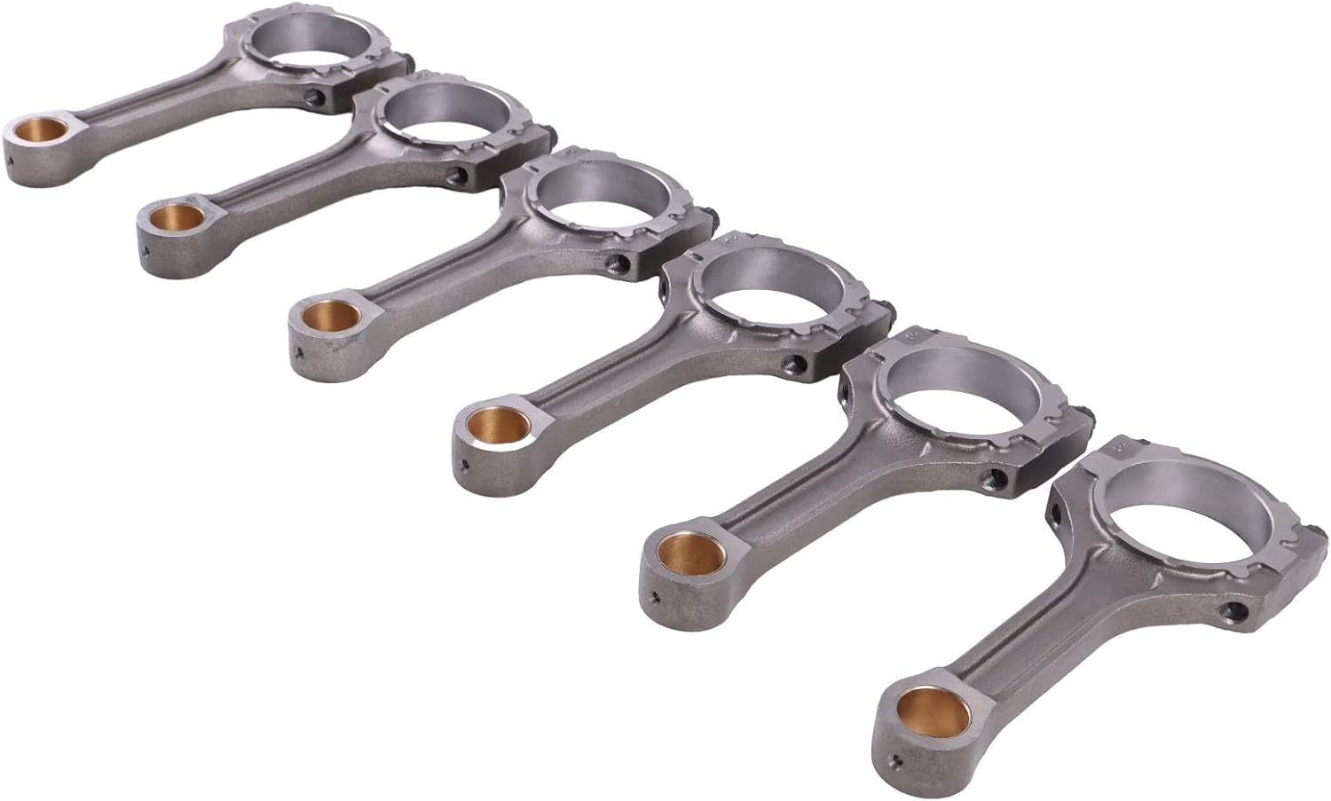 6PCS Engine Connecting Rod 23510-3L100 23510-3CFA0 23510-3CFA1 compatible with Kia Engine 3.3L V6 3.5L V6