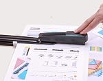 Long Reach Stapler Office Staplers Desktop Stapler, 50 Sheets Capacity Long Arm Staplers with 1600pcs 23/8 Staples (Black, 50 Sheets Capacity)