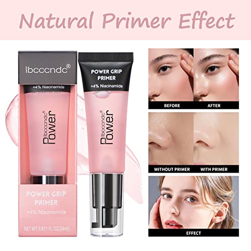 Power Grip Primer, Gel-Based & Hydrating Face Primer Makeup For Smoothing Skin & Gripping Makeup, Long-Lasting Pore Blurring,Smooth & Brighten Skin Makeup Primer, 0.811 Fl Oz (#2) #TOP2