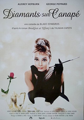 Affiche originale Diamants sur Canapé déco salon vintage