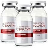 Reconstitution Solution 10 ML 3 Pack in Premium Glass Vials