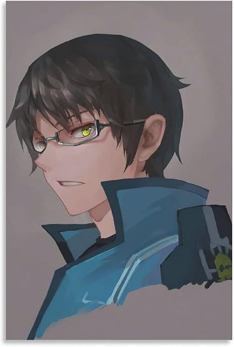 Amazon Co Jp アニメワールドトリガーキャンバスアートポスター寝室装飾絵画壁アート装飾印刷画像24 36インチ 60 90cm ホーム キッチン