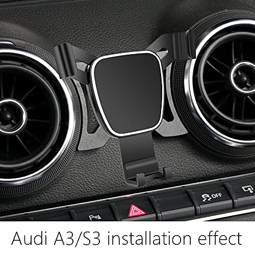Car Phone Holder for 2014-2020 Audi A3 S3 RS3 Auto Accessories Navigation Bracket Interior Decoration Mobile Cell Phone Mount - Image 3