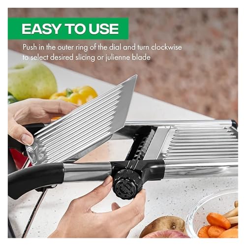 Cortadora ajustable de acero inoxidable para vegetales miniatura 5