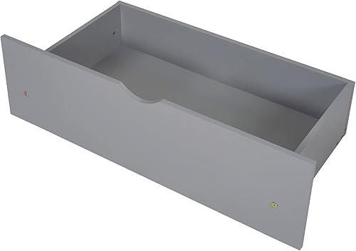 Miniatura 18 de Base de cama de casa de tamaño individual con techo y valla, marco de cama de madera para niños pequeños, adolescentes, niñas, niños, se puede