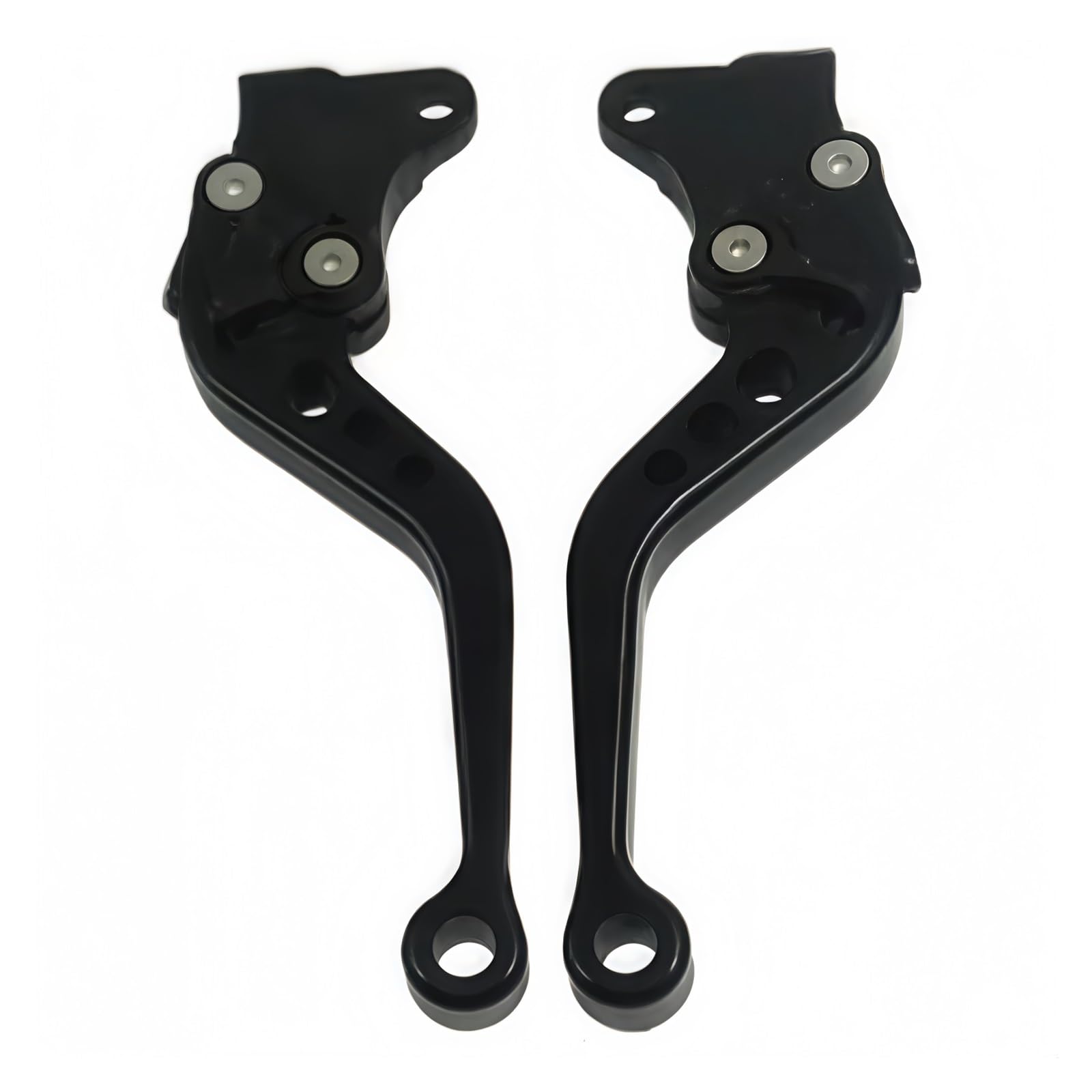 Kit embrague CNC negro con protector manillar ajustable para moto clásica CG125