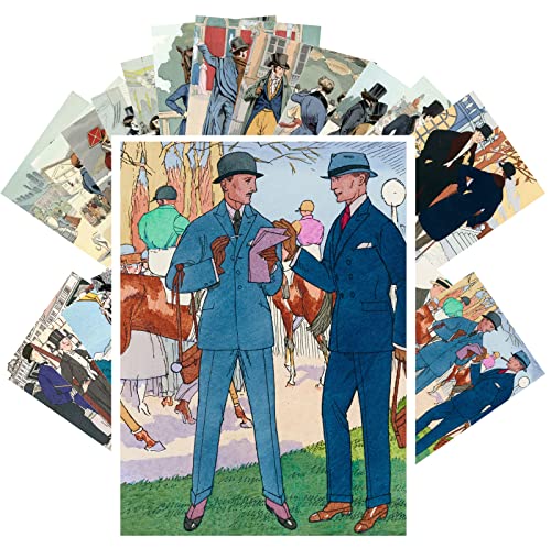 Cartes postales vintage pour briser la monotonie | 24 cartes de vœux créatives