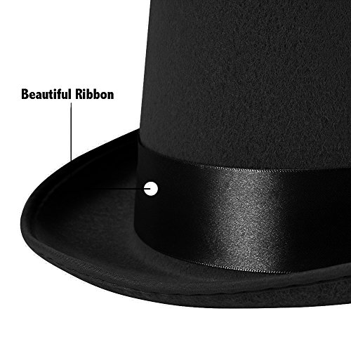 Funny Party Hats Top Hats for Adults Dress Up Hats Costume Party Hats for Men Women Unisex - Image 6