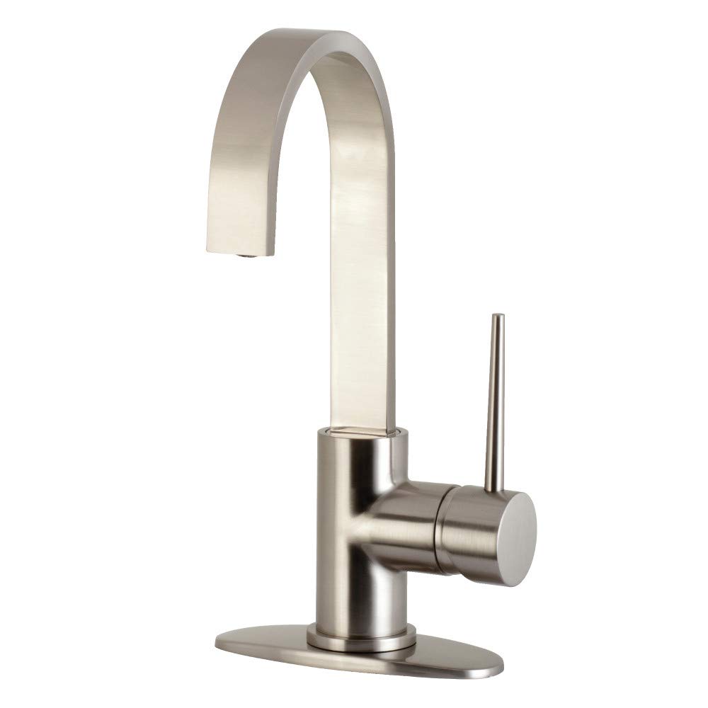 Robinet de pont Kingston LS8618NYL en laiton pour moderniser votre îlot central