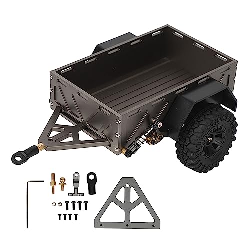 Remorque voiture RC Traxxas TRX4M antirouille en alliage