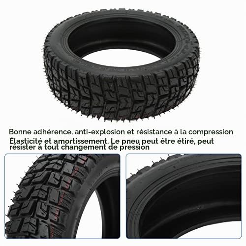 SUNGOOYUE Pneu Tubeless 10x2.75-6.5, Scooter électrique Tubeless 10 Pouces Remplacement de Pneu Hors Route pour Speedway 5 Dualtron 3 E Scooter