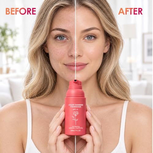 Korean Color Changing Foundation for Mature Skin - Image 3
