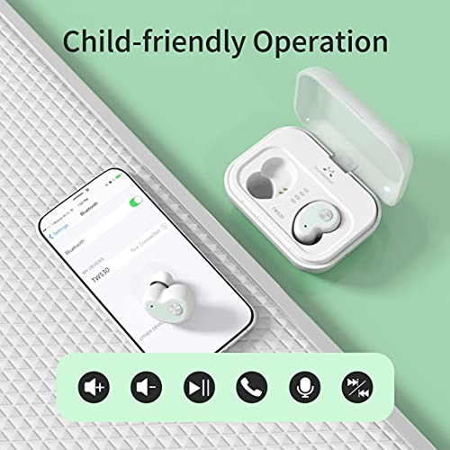 Image of SoundMAGIC TWS30 True Wireless Earbuds, Mic, HiFi Sound, 30H Battery, White | Clear ENC calls, Sports-ready waterproofing, Comfortable it, Balanced full-spectrum acoustics, Compatible with iOS & Android