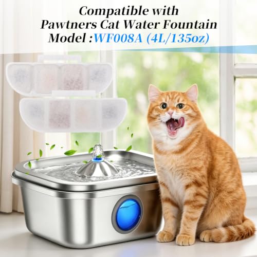 Filtros para Fuente de Agua para Gatos SavStor WF008A 16 Piezas miniatura 2