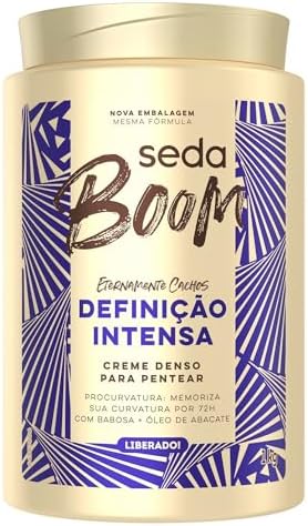 Creme para Pentear Seda Boom Definição Intensa 1 kg