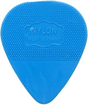 Blue Heavy Nylon Pick, 12 Pack marked West Germany