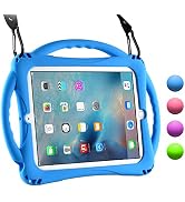 Custodia Antiurto Per Bambini Per IPad 2/3/4/5/6/7/8/9/10, Pro 9.7, Air 1/2/3/4, Mini - Cover In Gomma Con Stand
