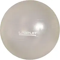 BOLA SUIÇA U - 65CM - TRANSPARENTE - LIVEUP SPORTS