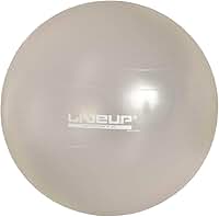 BOLA SUIÇA U - 65CM - TRANSPARENTE - LIVEUP SPORTS