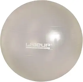 BOLA SUIÇA U - 65CM - TRANSPARENTE - LIVEUP SPORTS
