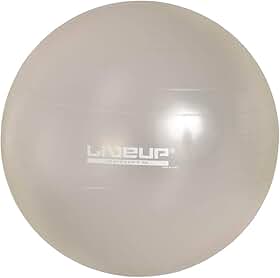 BOLA SUIÇA U - 65CM - TRANSPARENTE - LIVEUP SPORTS