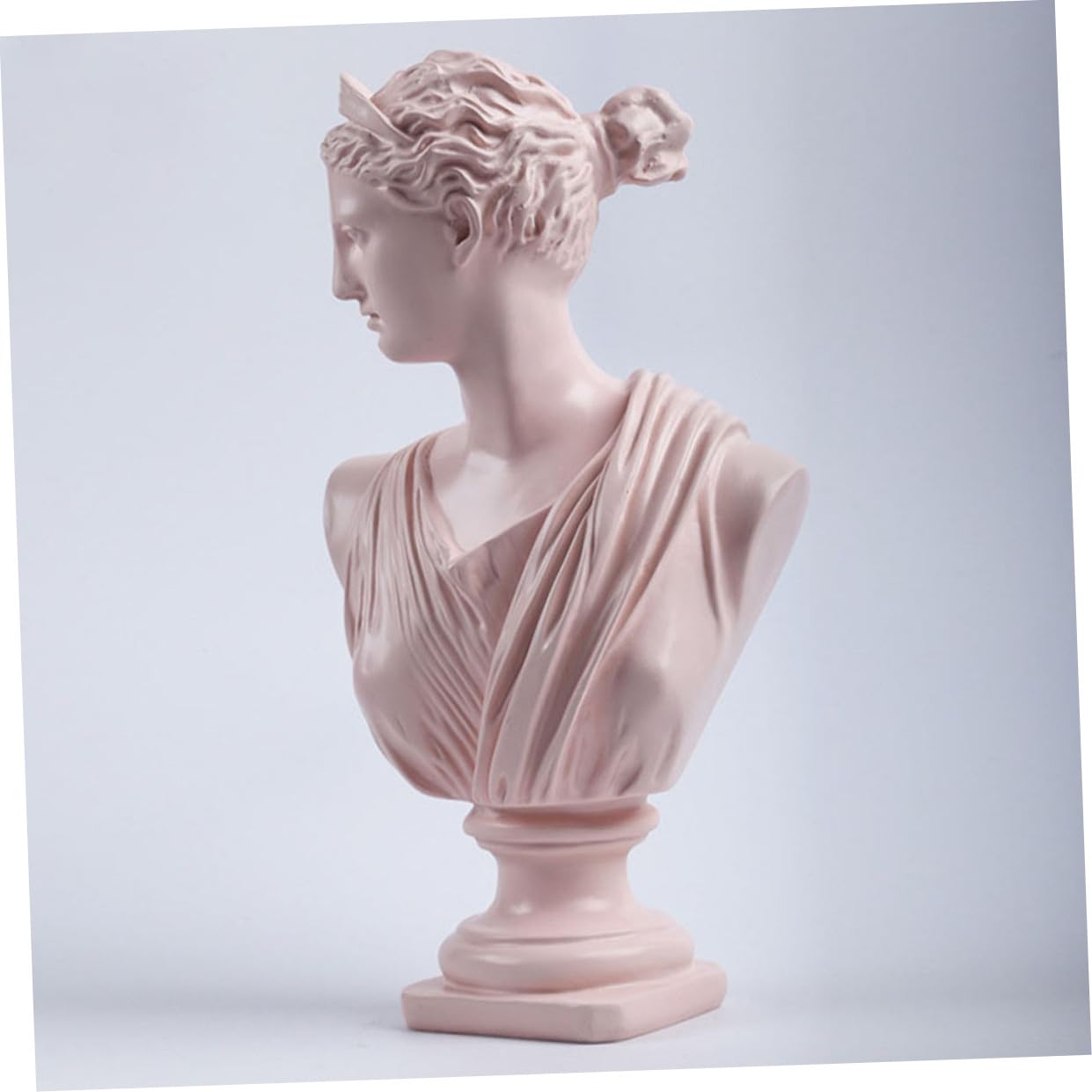 Housoutil Statua Decorativa in Resina a Forma di Busto, Ornamento da Tavolo Nordico per Ufficio e Casa, Scultura Leggera e Facile da Posizionare