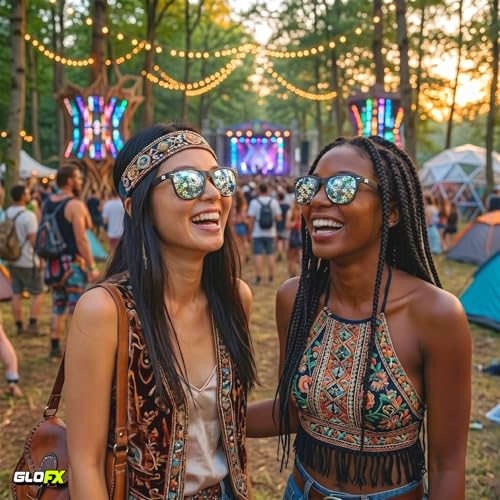 Lunettes de diffraction GloFX pour illuminer les concerts et festivals de Noël - 7