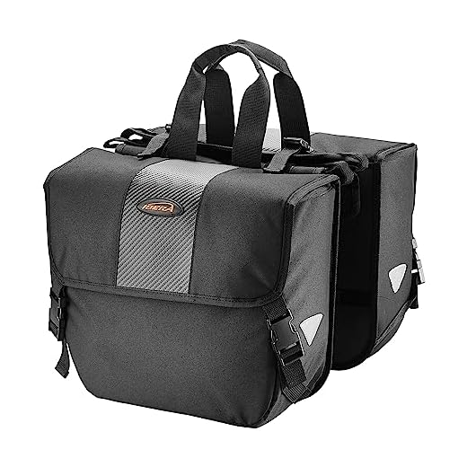 Can you ride bike with messenger bag Ibera Adjustable Bike Saddle Bags
