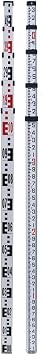 805-MT 5M/16 Ft Aluminum Leveling Rod CR - Metric, 10ths