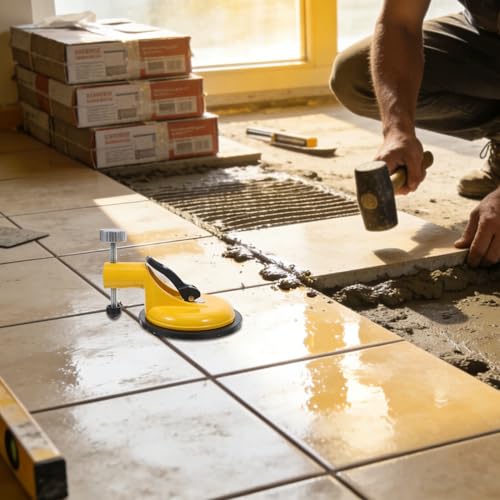 Sistema nivelador de azulejos y herramienta de alineación para baldosas 8