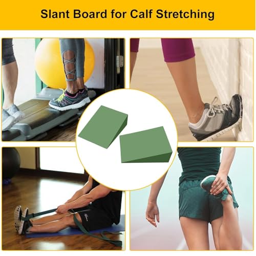 Yoga Foam Wedge - Slant Board For Yoga EVA Foam Wedge Calf Stretcher Slant Blocks Squat Wedge For Workout, Exercise, Knee Pad, Back Support, Footrest Cushion - Image 4