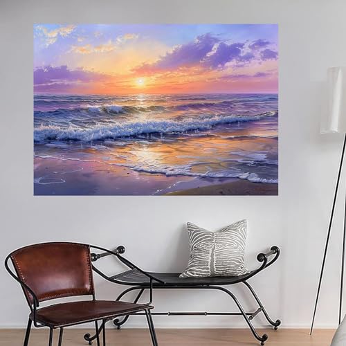 Artwork tableau 60x80cm encadrée haute définition mer