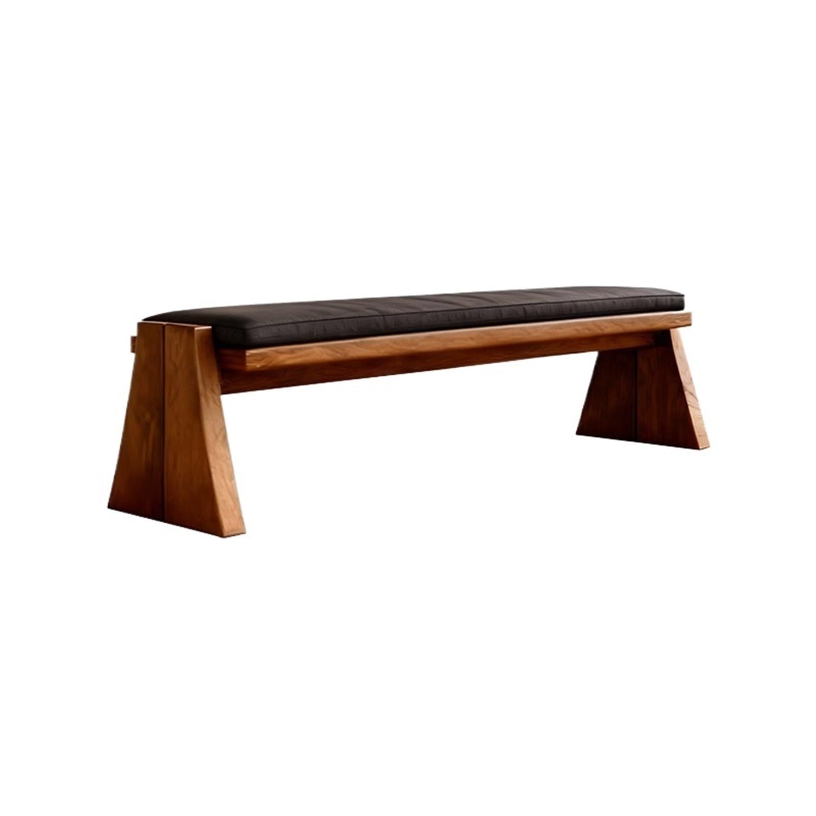 XUJUAN-0227 End of Bed Fabric and Wooden Shoe Changing Stool Long Sofa Soft Seat Bed end(Medium)