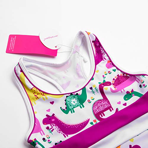 Image of JerrisApparel Little Girls' Summer Two Piece Boyshort Tankini Kids Swimsuit