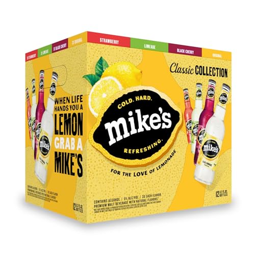 Mike's Hard Variety Pack, 12 pk, 11.2 oz bottles, 5% ABV