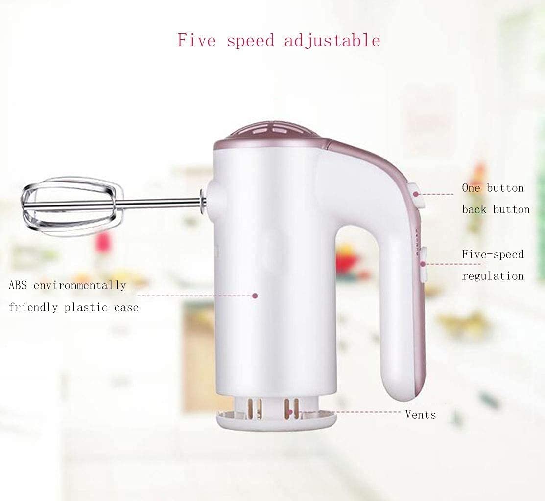 Mezclador de Mano Potente 200W Ultra Power Handhold Mezcladores eléctricos Mano eléctrico con Turbo Motor de Servicio Pesado, para baterías de Cocina mezclando Hornear
