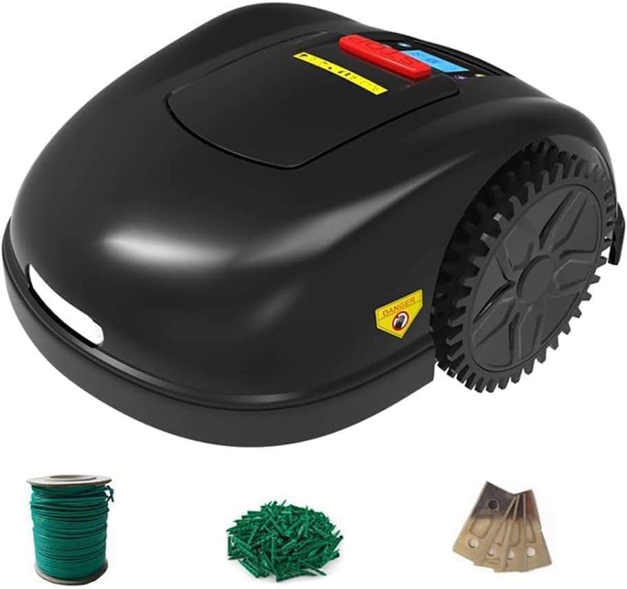 Robot Tondeuse Intelligent Auto-Rechargeable Convient Aux Pelouses Jusqu’à 3600 M² Largeur De Coupe De 28 Cm Contrôlé pa