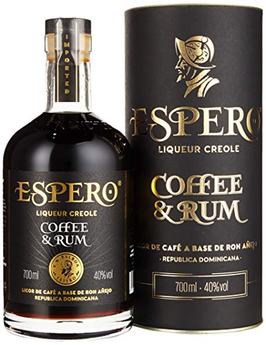 Espero Liqueur Creole I Coffee & Rum I 700 ml I 40% Volume I Kaffee-Rum Likör