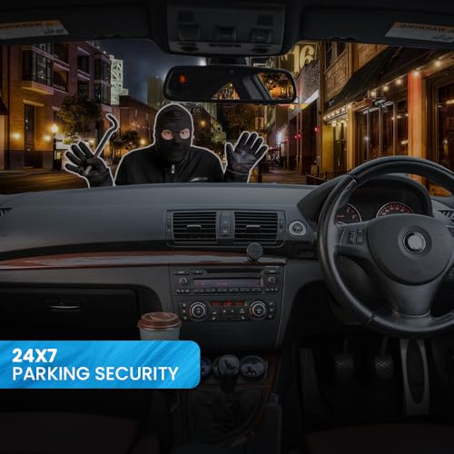 Image of Toreto Dash Eye1 Camera for Car Front and Rear|1080P Full HD Dash Cam|3 inch LCD & ADAS Dashcam|Night Vision|G-Sensor|Wi-Fi App Connectivity|Parking Surveillance Loop & Emergency Recording Car Dash Camera