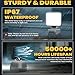 High Brightness Floodlight - for All Power Tool Batteries, Lithium Battery Lighting Light for Electric Tools, Portable Flood Light, Cordless LED Work Light, Ip67waterproof, 50000+Hours Life (red)