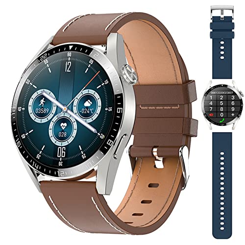 Dornvap Smart Watch for Men Call Make Receive Fitness Tracker with Heart Rate Blood Pressure 20 Sports Modes Watch Compatible with Android iOS Smartwatches IP67 Waterproof